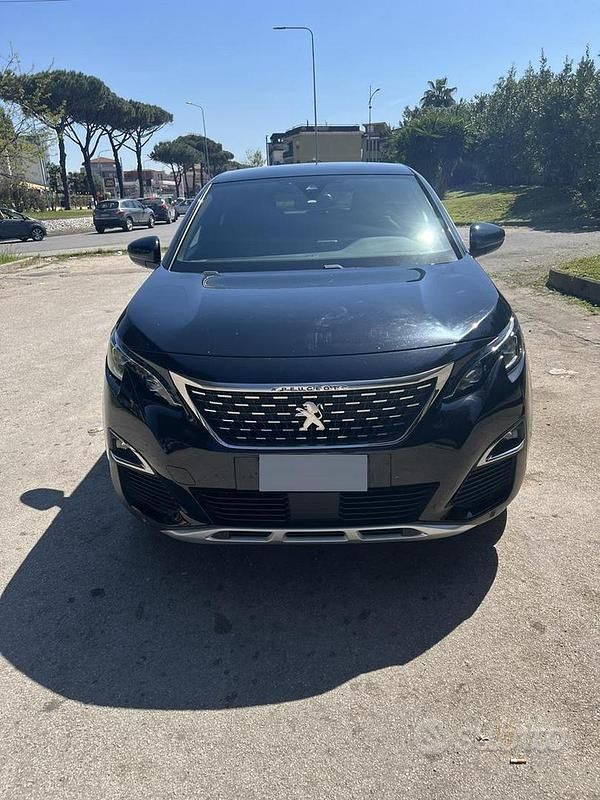 Usata Peugeot 3008 GT-line 131 CV (96 kW) 2019 Nero SUV