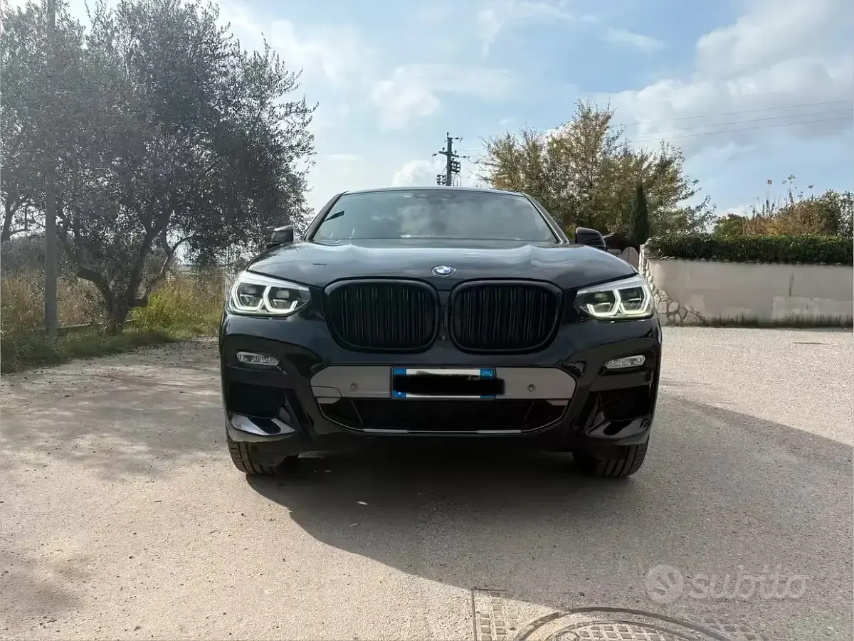 Usata BMW X4 M M Sport 190 CV (139 kW) 2020 Nero SUV