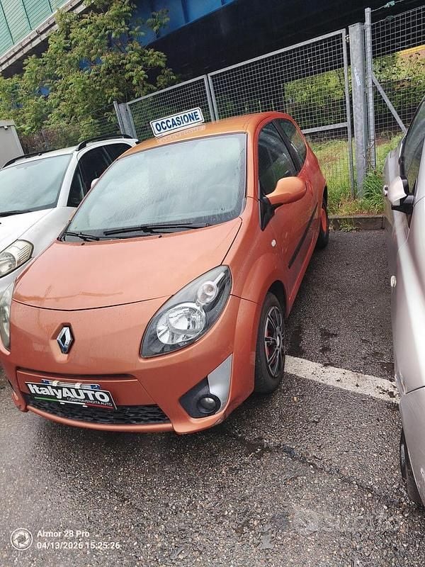 Usata Renault Twingo LE 58 CV (42 kW) 2009 Arancione Utilitaria