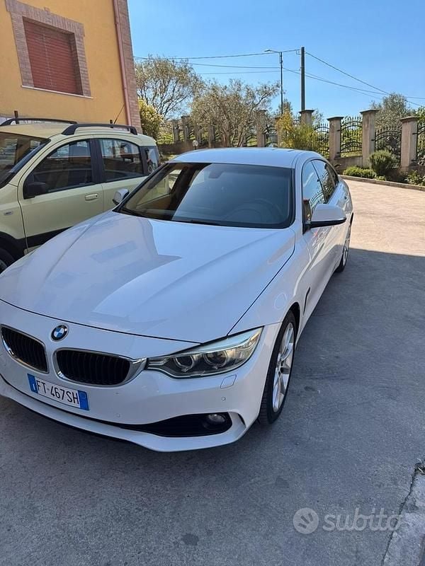 Usata BMW 420 190 CV (139 kW) 2015 Bianco Coupé