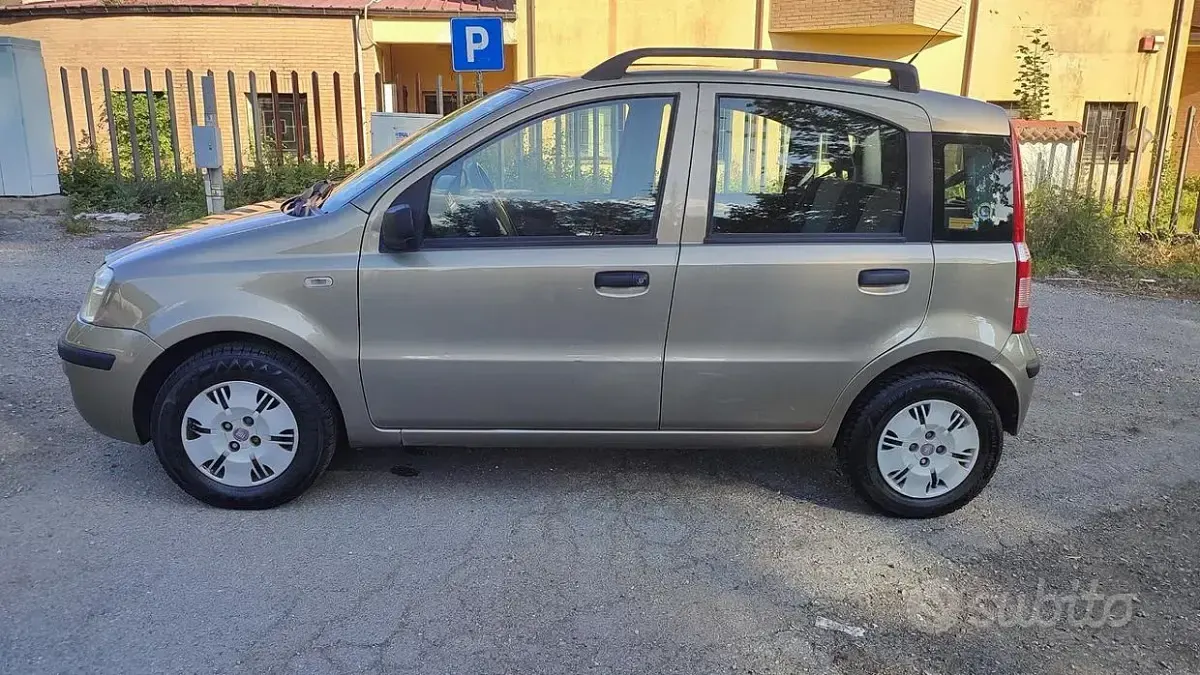 Usata Fiat Panda Dynamic 60 CV (44 kW) 2008 Grigio Utilitaria