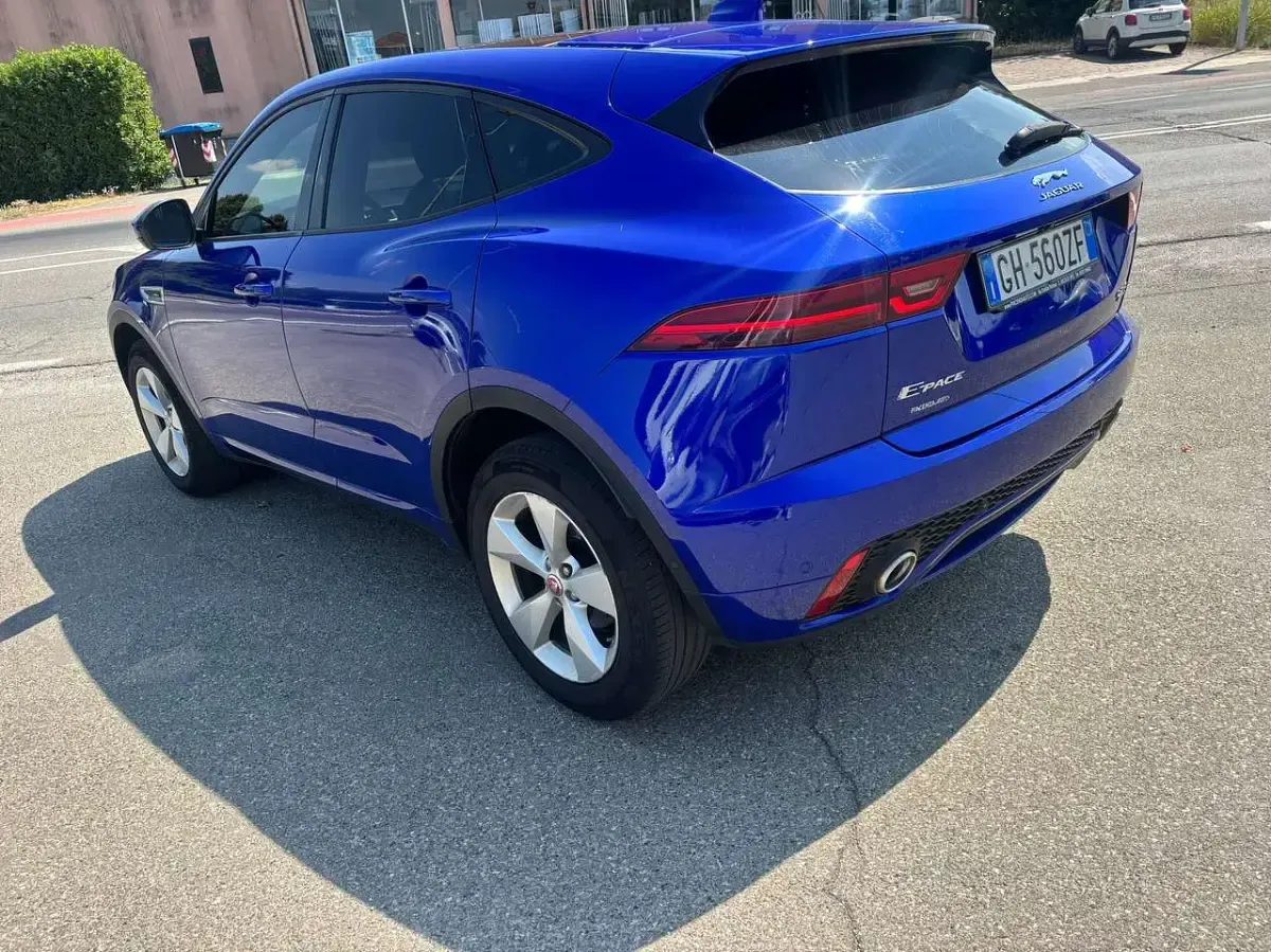 Usata Jaguar E-Pace 241 CV (177 kW) 2018 Blu/azzurro SUV