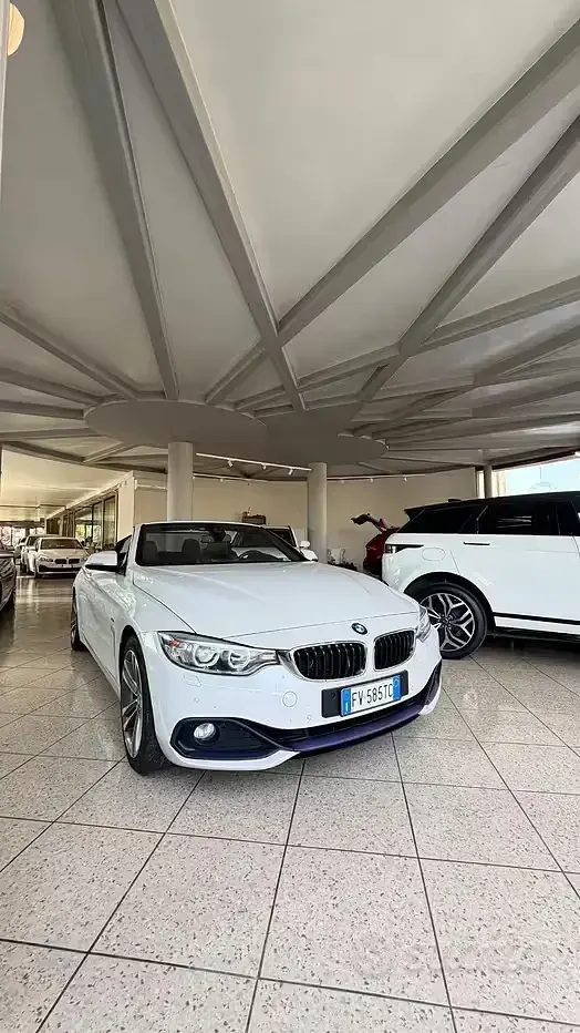 Usata BMW 425 M Sport 218 CV (160 kW) 2015 Bianco Cabrio