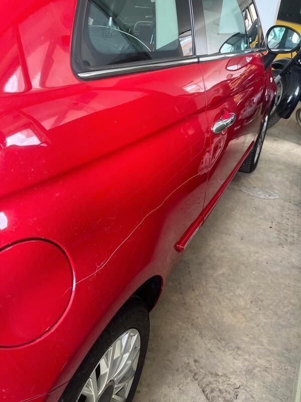 Usata Fiat 500 Lounge 69 CV (50 kW) 2016 Rosso Berlina