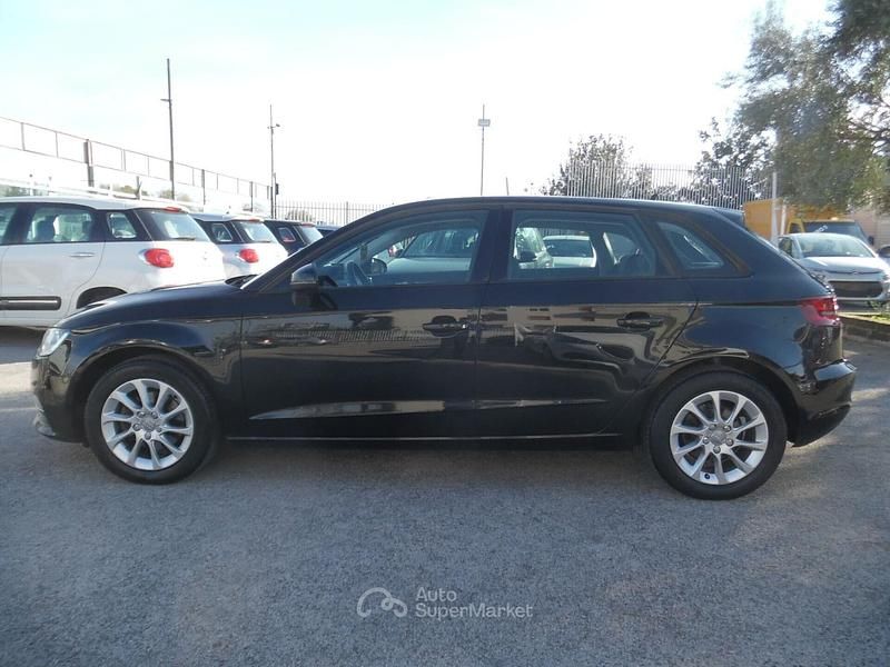 Usata Audi A3 Business 110 CV (80 kW) 2016 Nero Berlina