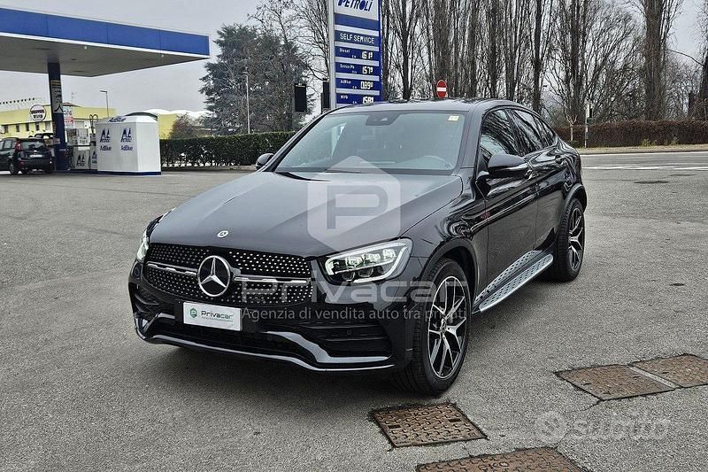 Usata Mercedes GLC300e AMG line 204 CV (150 kW) 2024 Nero Coupé