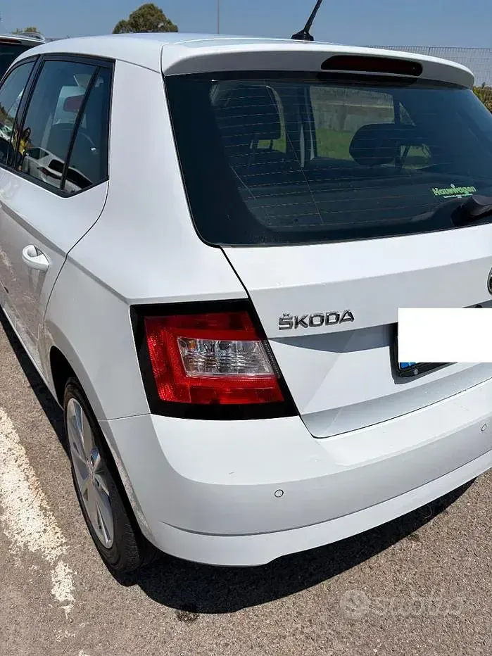 Usata Skoda Fabia Executive 90 CV (66 kW) 2018 Bianco Berlina