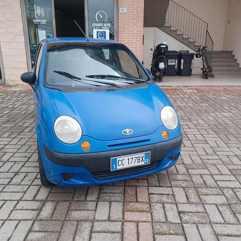 Usata Chevrolet Matiz 51 CV (37 kW) 2003 Blu Utilitaria