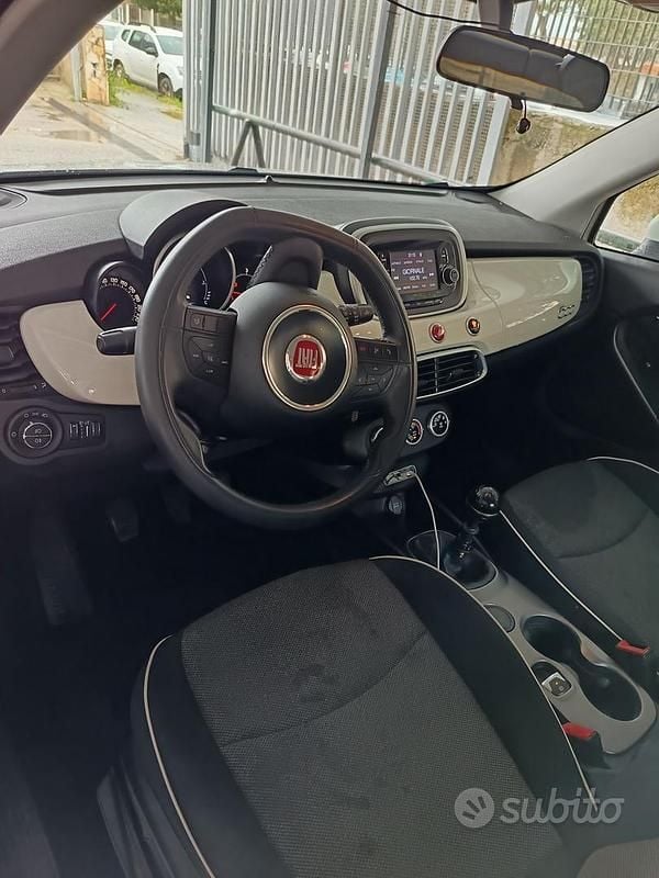 Usata Fiat 500X 95 CV (69 kW) 2017 Bianco SUV