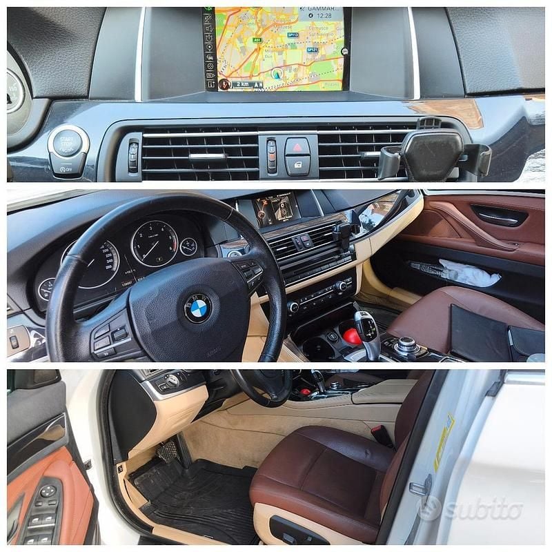 Usata BMW 525 Efficient Dynamics 218 CV (160 kW) 2017 Bianco Station wagon