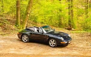 Usata Porsche 911 Carrera Cabriolet 272 CV (200 kW) 1994 Blu Cabrio