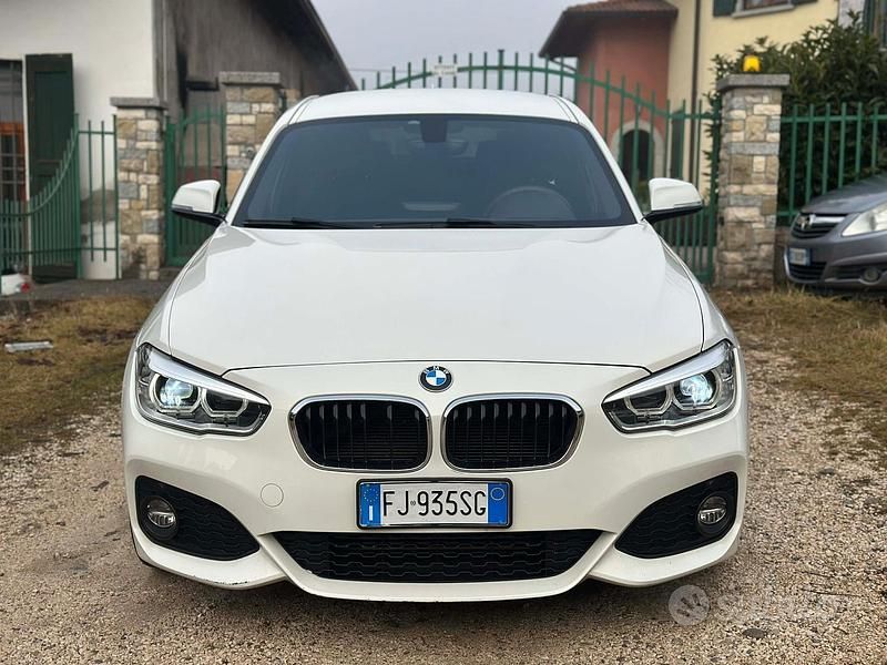 Usata BMW 116 M Sport 116 CV (85 kW) 2017 Bianco Utilitaria