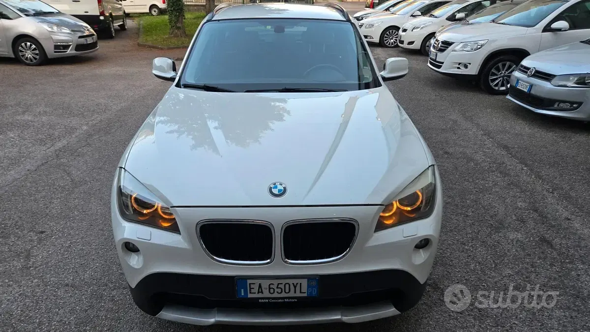 Usata BMW X1 177 CV (130 kW) 2010 Bianco SUV