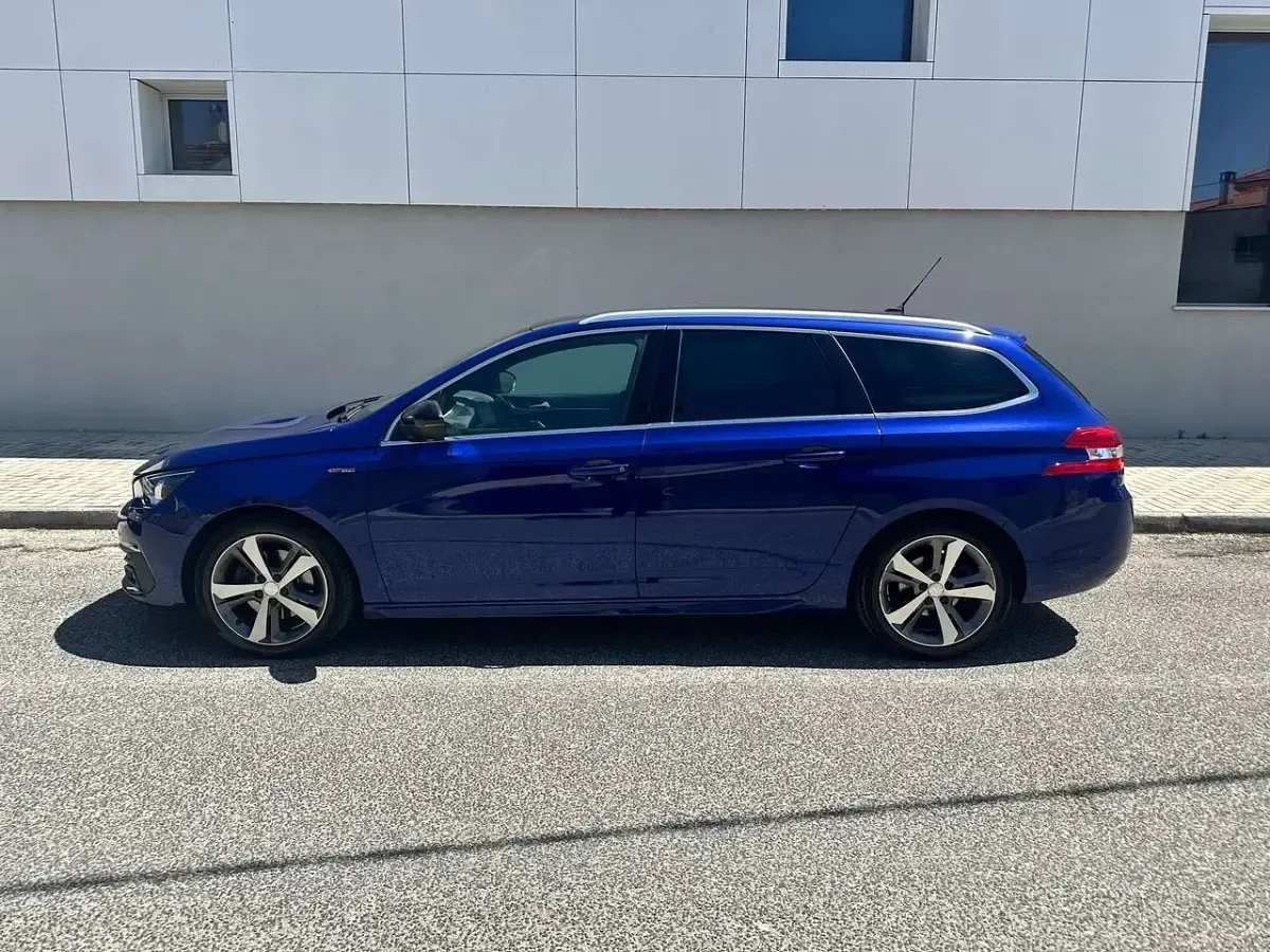 Usata Peugeot 308 SW GT-line 150 CV (110 kW) 2018 Blu/azzurro Station wagon