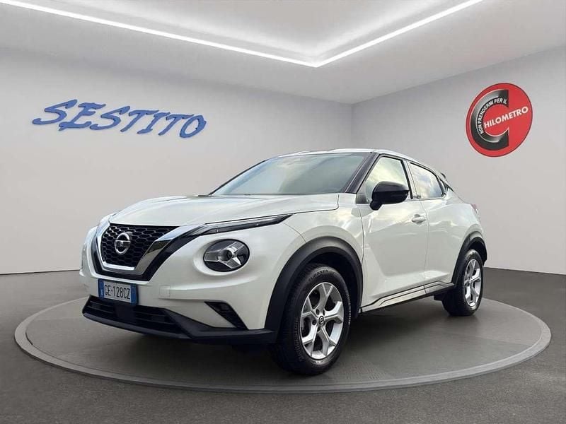 Bianco Usata 2021 Nissan Juke N-Connecta SUV | 17.500 € (Buon prezzo) - Immagine 1/4