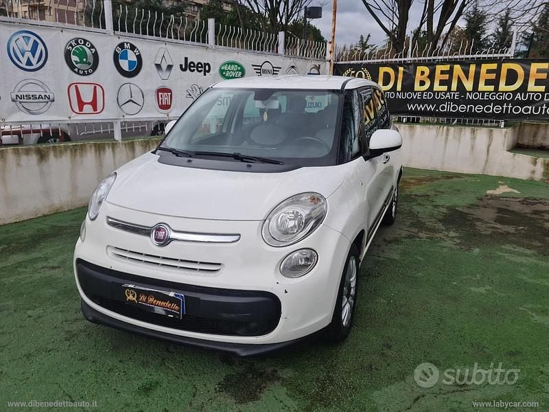 Usata Fiat 500L Living 105 CV (77 kW) 2013 Bianco Monovolume