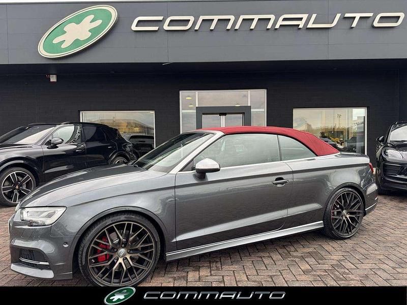 Usata Audi S3 Cabriolet S-Line 310 CV (228 kW) 2017 Grigio scuro Cabrio