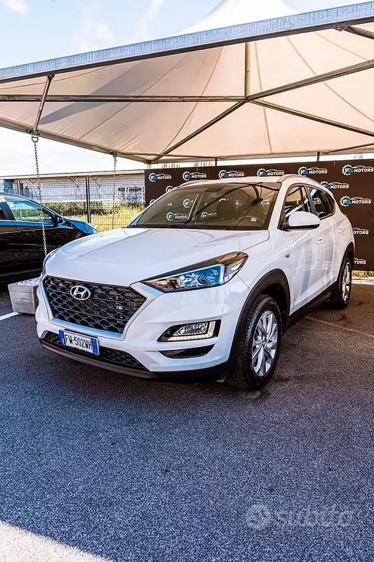 Usata Hyundai Tucson 116 CV (85 kW) 2019 Bianco SUV
