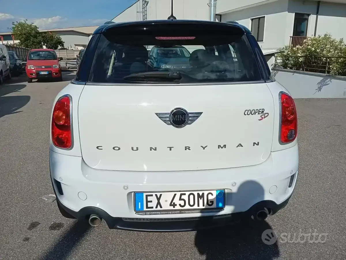 Usata Mini Cooper SD Countryman 143 CV (105 kW) 2014 Bianco SUV