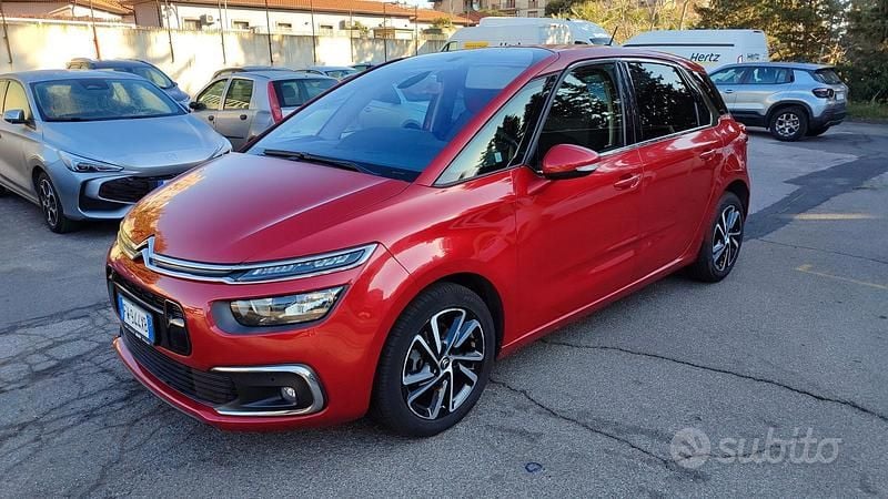 Usata Citroën C4 SpaceTourer Feel 130 CV (95 kW) 2019 Rosso Monovolume