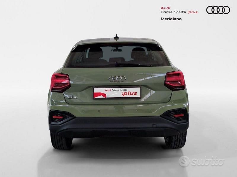 Usata Audi Q2 Business 116 CV (85 kW) 2022 Verde mela metallizzato SUV