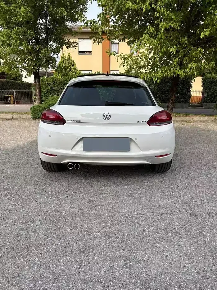 Usata VW Scirocco Edition 170 CV (125 kW) 2011 Bianco Coupé