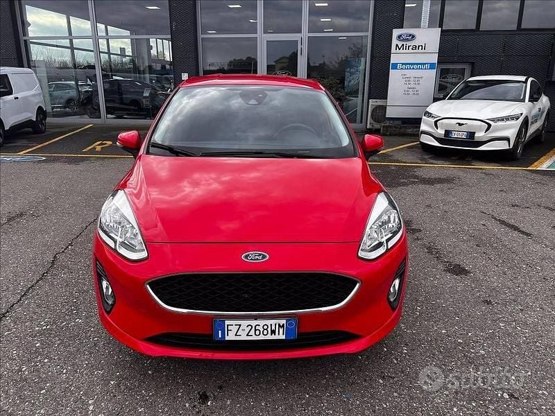 Usata Ford Fiesta S 75 CV (55 kW) 2020 Rosso Berlina