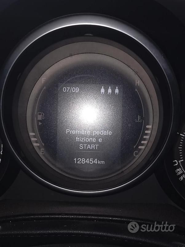 Usata Fiat 500 2015 Nero Berlina
