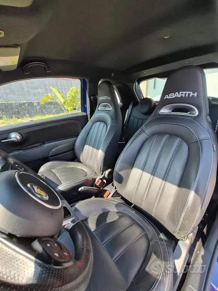 Usata Abarth 595 Turismo 165 CV (121 kW) 2016 Blu Coupé