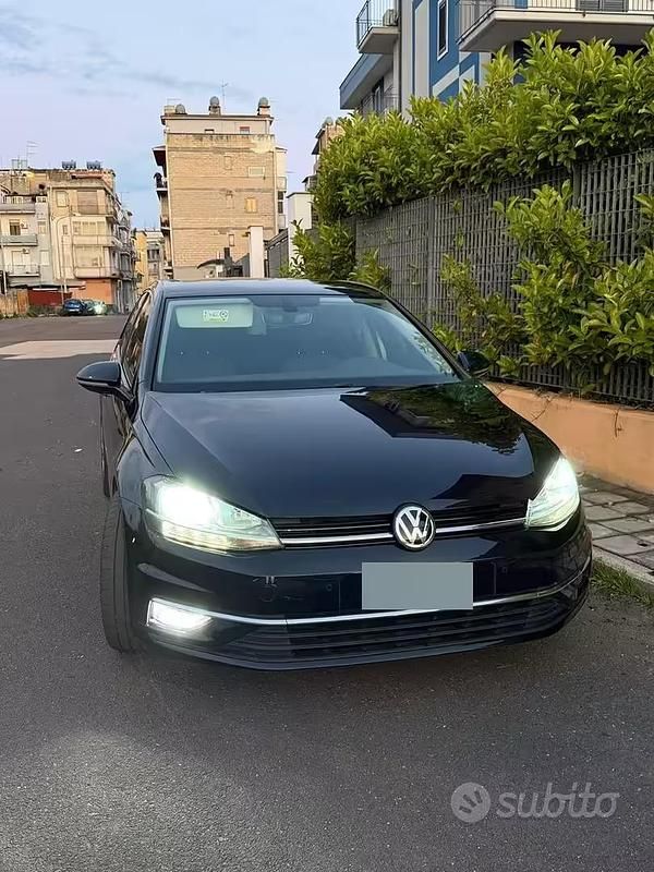 Usata VW Golf VII 2017 Nero Berlina