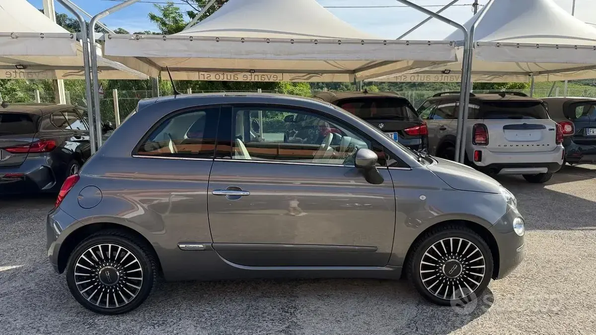 Usata Fiat 500 Lounge 69 CV (50 kW) 2017 Grigio Berlina