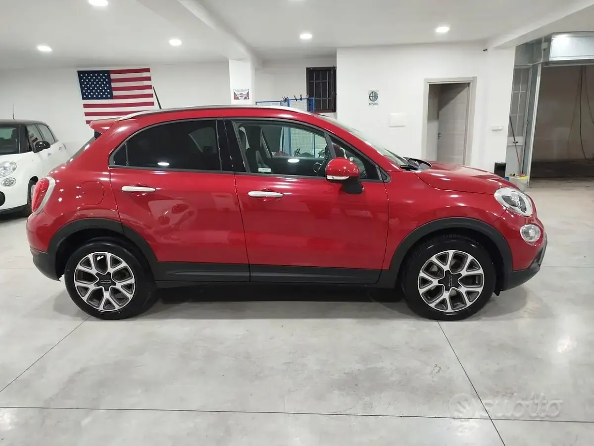 Usata Fiat 500X Cross 120 CV (88 kW) 2016 Rosso SUV