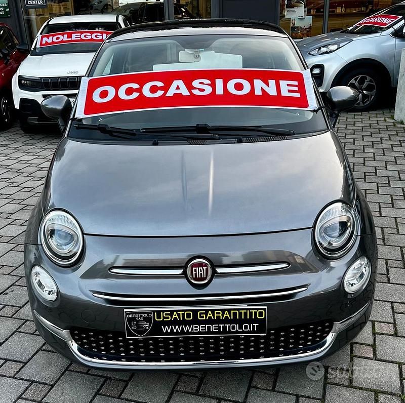 Usata Fiat 500 Lounge 69 CV (50 kW) 2016 Grigio Berlina