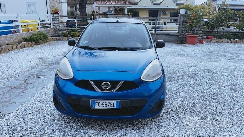 Usata Nissan Micra Acenta 80 CV (58 kW) 2016 Blu Utilitaria