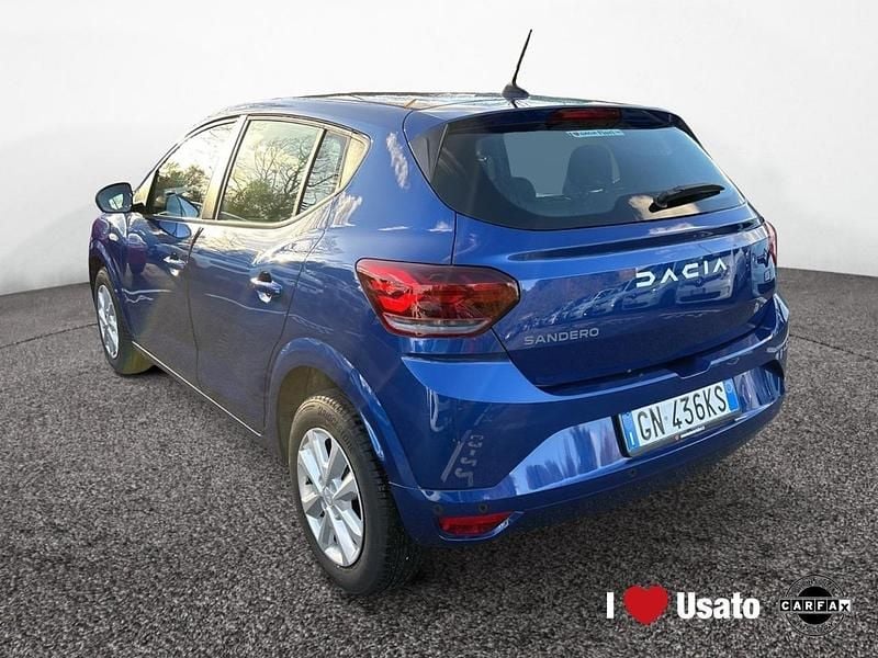 Usata Dacia Sandero Expression 91 CV (66 kW) 2023 Blu Utilitaria