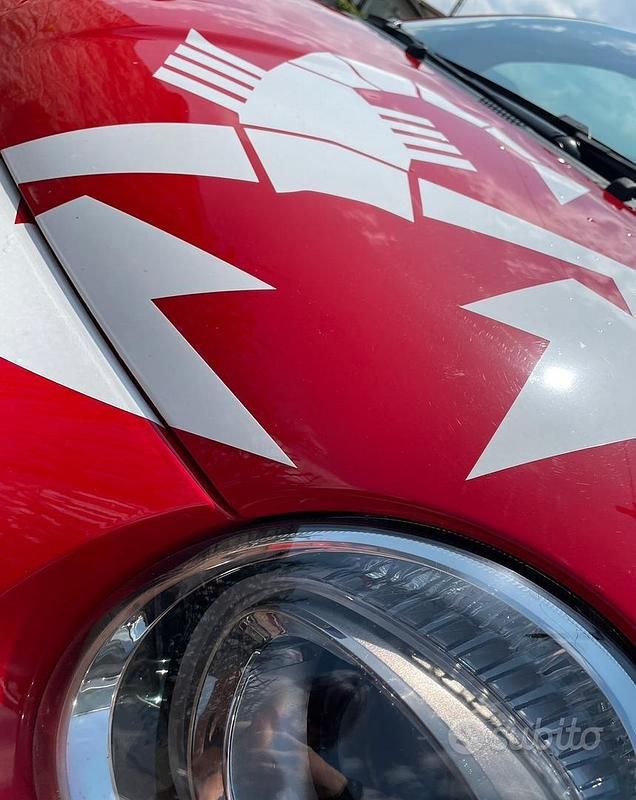 Usata Abarth 500 145 CV (106 kW) 2018 Rosso Berlina