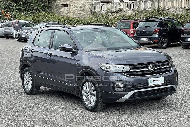 Usata VW T-Cross Style 110 CV (80 kW) 2022 Grigio SUV