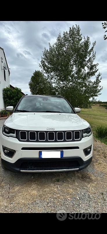 Bianco Usata 2018 Jeep Compass Limited SUV | 18.500 € (Cara) - Immagine 1/4