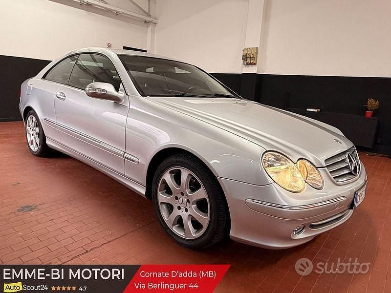 Usata Mercedes CLK200 Elegance 163 CV (119 kW) 2006 Grigio Coupé