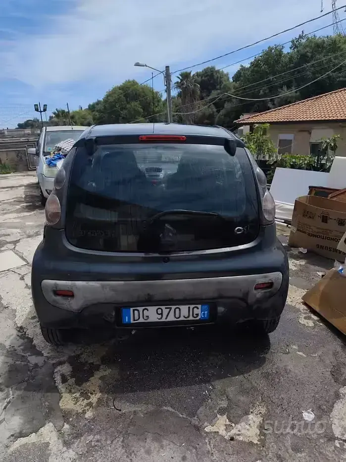 Usata Citroën C1 68 CV (50 kW) 2007 Nero Utilitaria