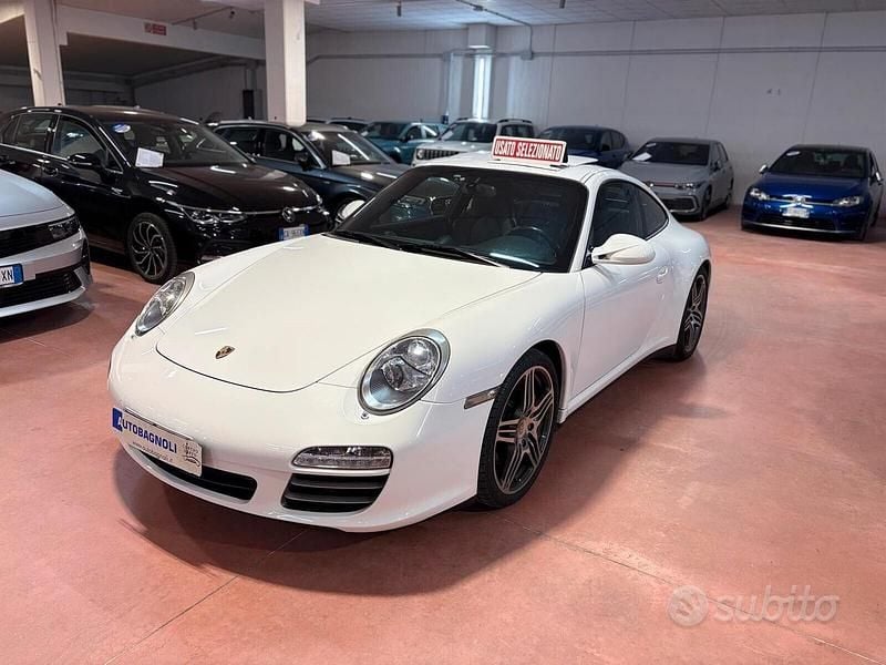 Usata Porsche 911 Carrera 4S 385 CV (283 kW) 2010 Bianco Coupé