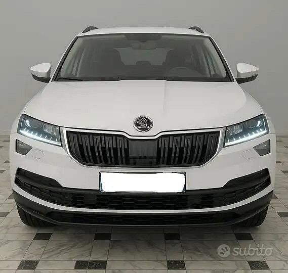 Usata Skoda Karoq Executive 116 CV (85 kW) 2018 Bianco SUV