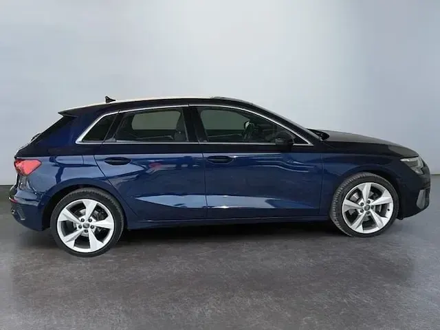 Usata Audi A3 Advanced 150 CV (110 kW) 2020 Blu/azzurro Berlina