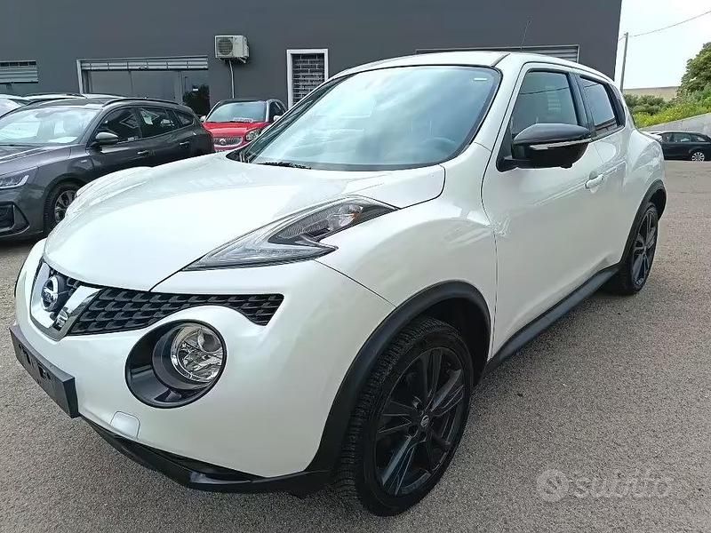 Usata Nissan Juke Tekna 110 CV (80 kW) 2016 Bianco SUV