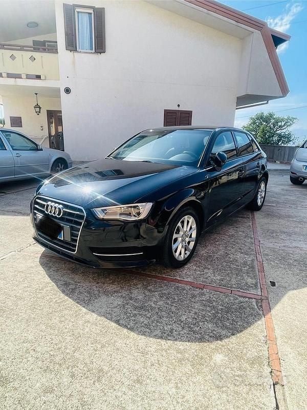 Usata Audi A3 Ambition 110 CV (80 kW) 2015 Nero Berlina