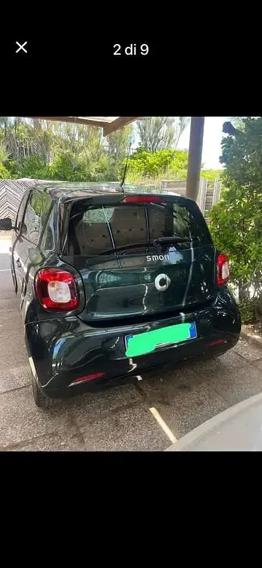 Usata Smart ForFour Passion 75 CV (55 kW) 2015 Verde Utilitaria