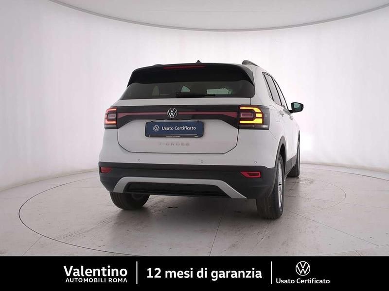 Usata VW T-Cross Style 95 CV (69 kW) 2022 Bianco SUV