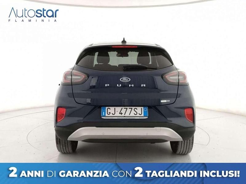 Usata Ford Puma Titanium S 125 CV (91 kW) 2022 Blu SUV