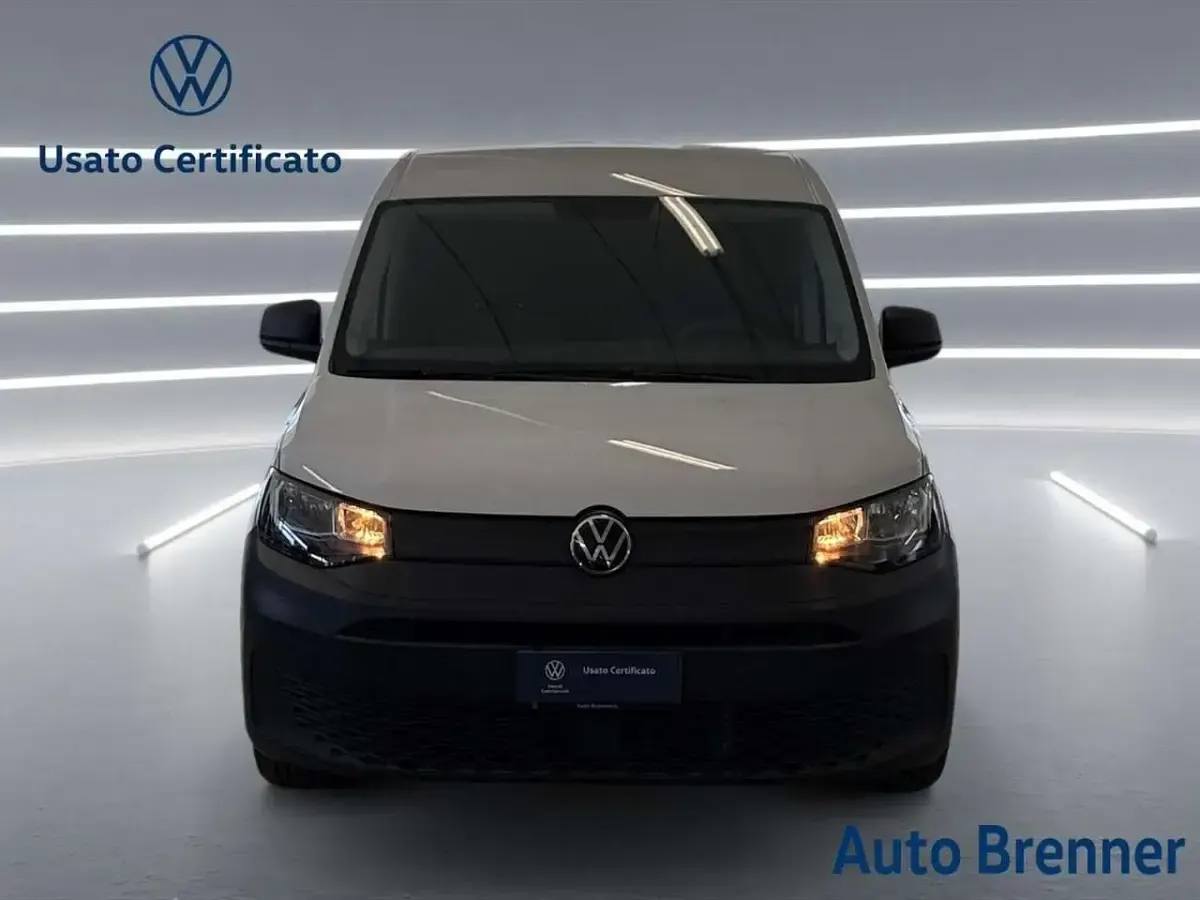 Usata VW Caddy Business 122 CV (89 kW) 2021 Bianco Monovolume