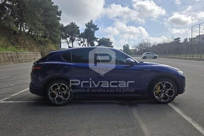 Usata Alfa Romeo Stelvio Sprint 190 CV (139 kW) 2021 Blu SUV